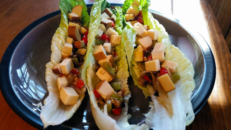 Vegan Competition Diet-Approved Asian Lettuce Wraps