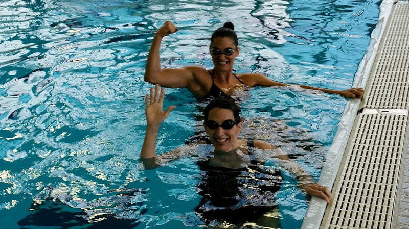 The Shorkey Sisters Learn to Swim... in our Thirties