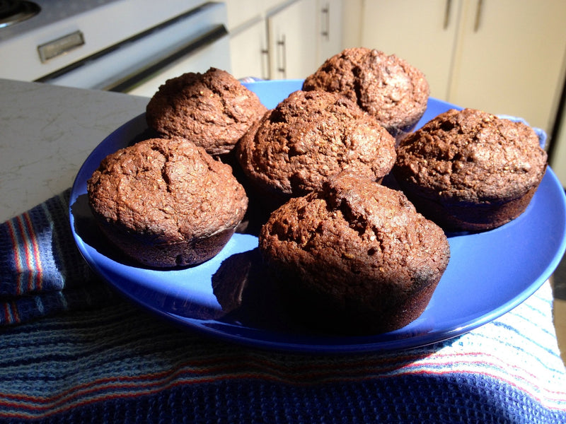 Healthy Vegan Carrot and Molasses Muffins